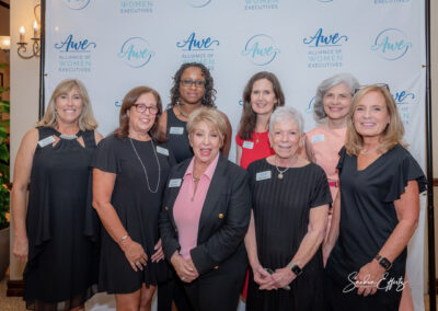 AWE Board Members smiling at the 2023 awards ceremony